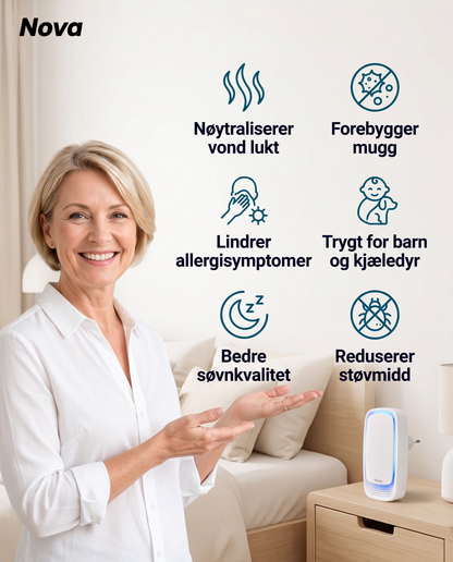 NovaClean™ Friskere morgener og et sunnere hjem